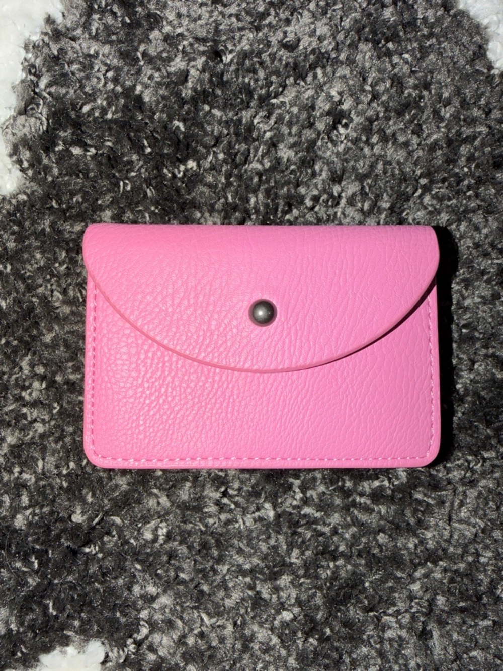 Bright Pink Card Holder Wallet -NEW w/o tags